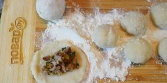 Рецепт куббе-суп с манными клецками, фаршированными мясом