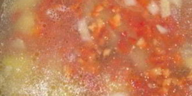 Рецепт куриный суп с болгарским перцем