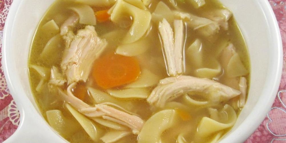 Рецепт суп куриный с рисом и сезонными овощами