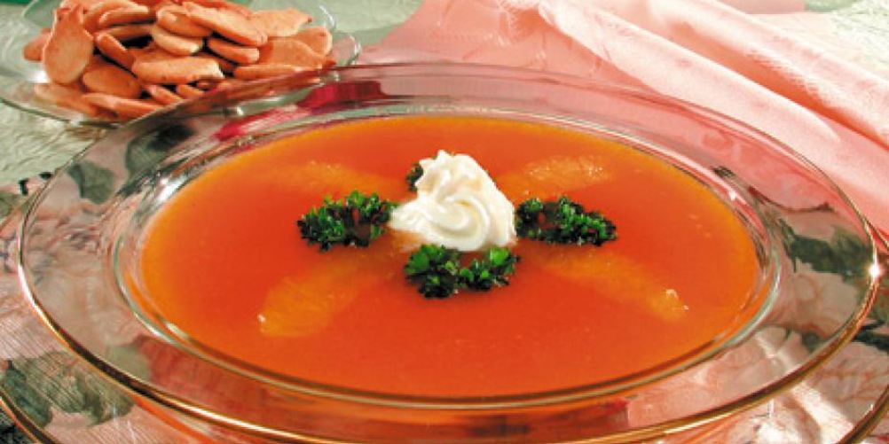 Как приготовить морковный суп с апельсинами