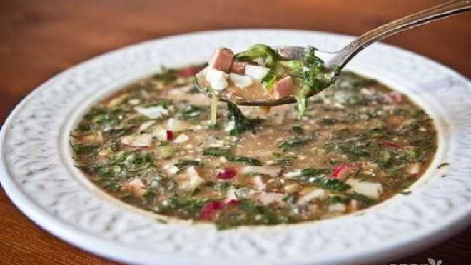 Рецепт Окрошка на квасе