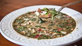 Рецепт Окрошка на квасе