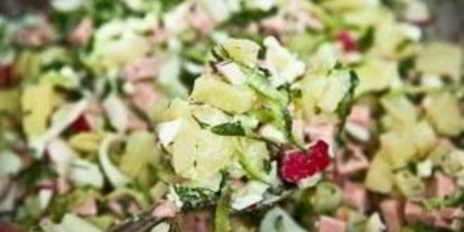 Рецепт окрошки ны квасе