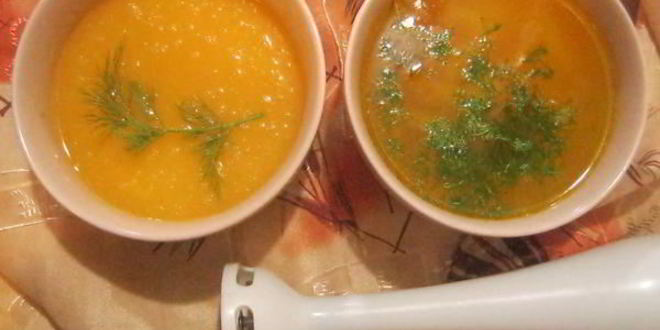 Рецепт оранжевый суп