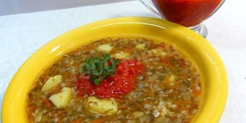 Как приготовить постный суп с гречкой без мяса
