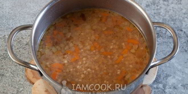 Рецепт постный суп с гречкой и кокосовым молоком