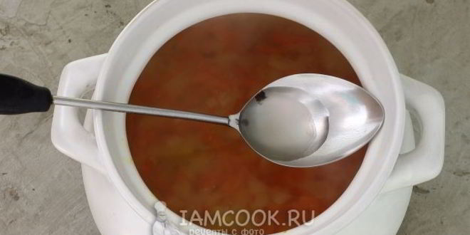 Рецепт постный суп с вермишелью и картошкой