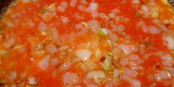 Рецепт постного томатного супа с оливками