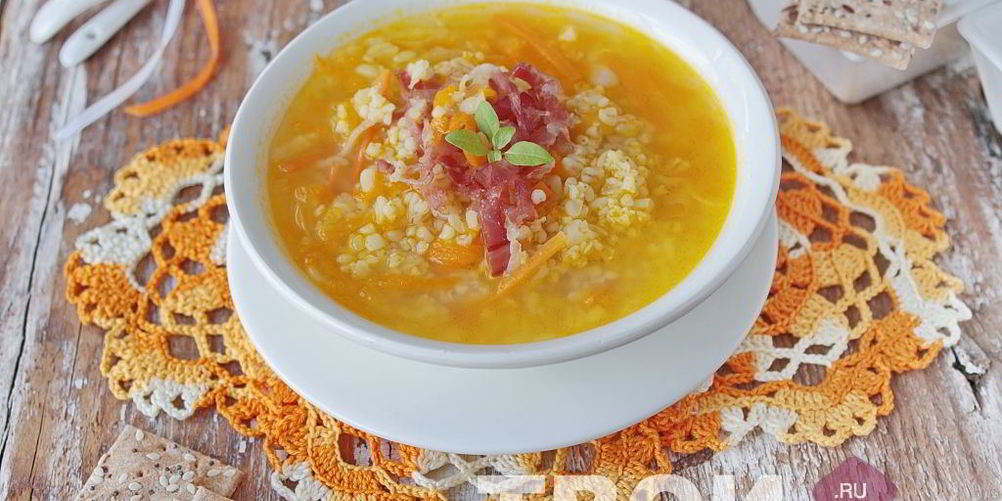 Рецепт суп из дыни с мускатом
