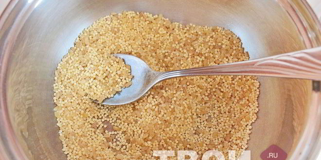 Рецепт пшенный суп