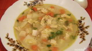 Рецепт Рисовый суп с курицей