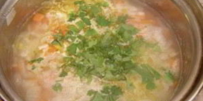 Рецепт рисовый суп с курицей