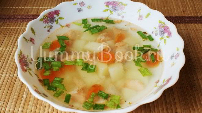 Рецепт Рыбный суп из форели