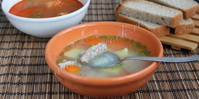 Рецепт рыбный суп из скумбрии