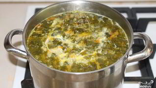 Рецепт Щавелевый суп без картошки