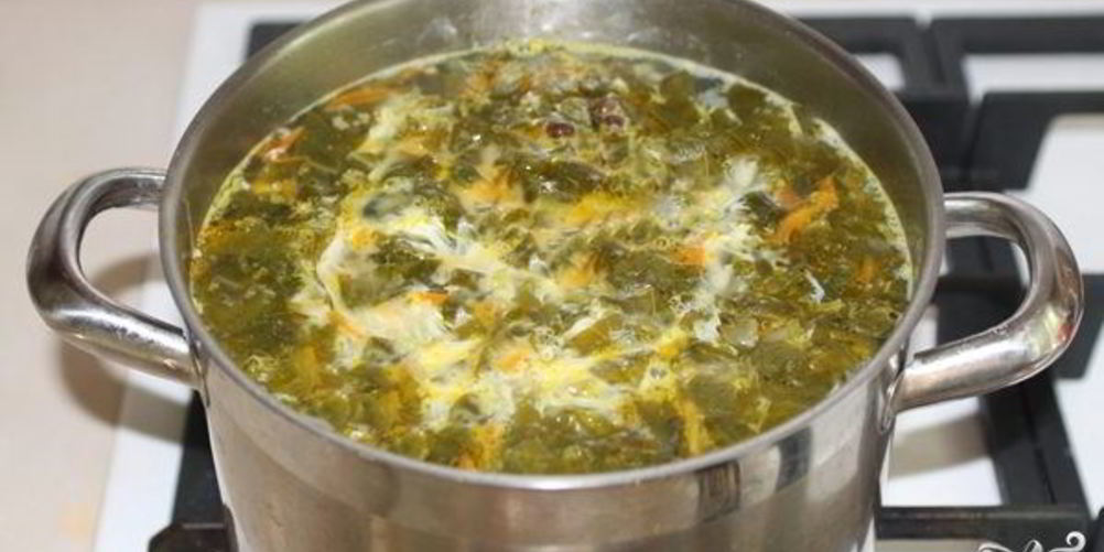 Как приготовить щавелевый суп без картошки