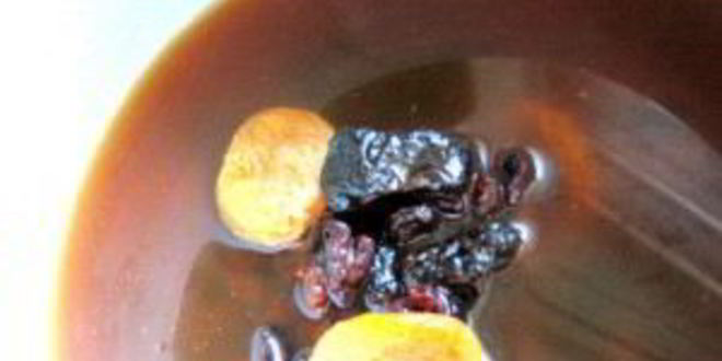 Рецепт сладкий суп из сухофруктов