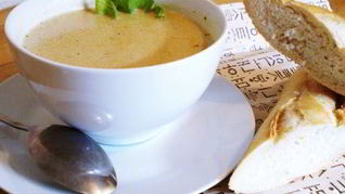 Рецепт Сливочный луковый суп