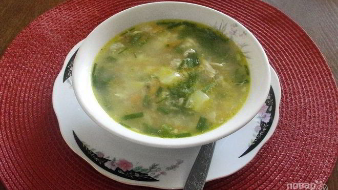 Рецепт Слизистый суп