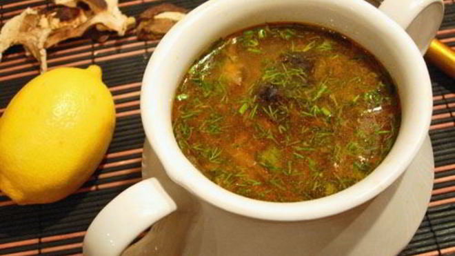 Рецепт Грибная солянка