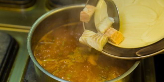 Рецепт рыбная солянка