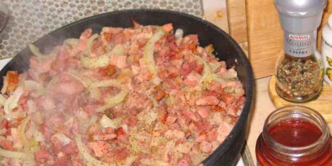 Рецепт сборная мясная солянка