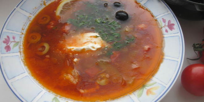 Рецепт солянка мясная сборная