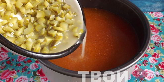 Рецепт солянка мясная