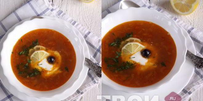 Рецепт солянка мясная