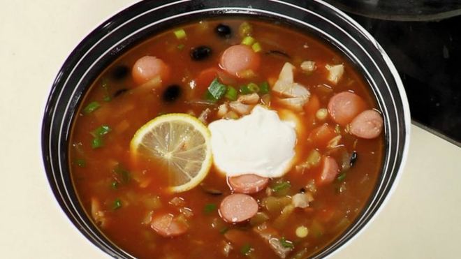 Рецепт Солянка с курицей