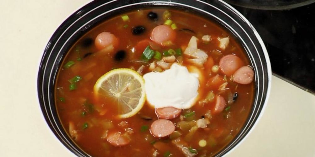 Как приготовить солянка с курицей