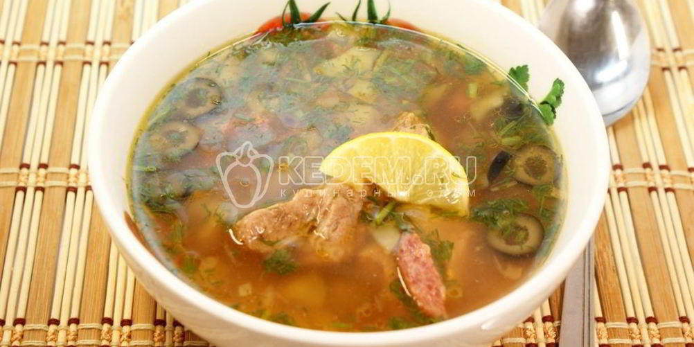 Как приготовить солянка сборная мясная