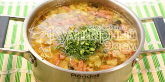 Рецепт солянка сборная мясная