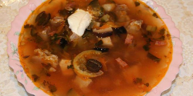 Рецепт солянка в мультиварке