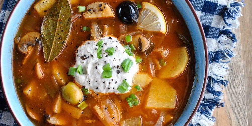 Рецепт сборная мясная солянка