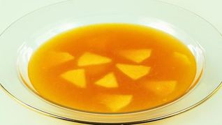 Рецепт Суп абрикосовый с яблоками