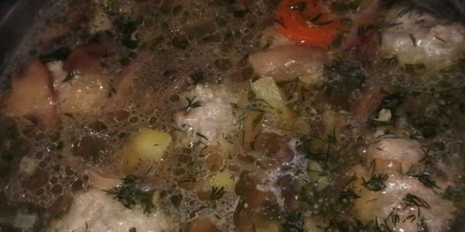 Рецепт суп грибное чудо