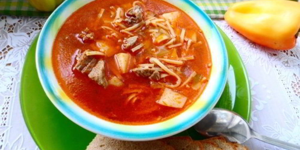 Как приготовить суп иза баранины с лапшой