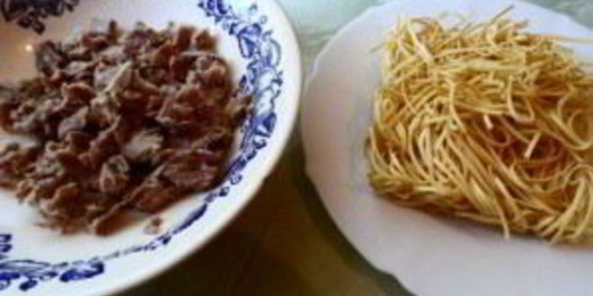 Рецепт супа иза баранин с лапшого