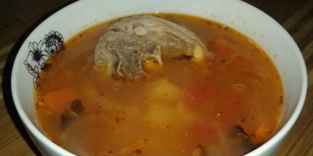 Как приготовить суп из баранины с помидорами