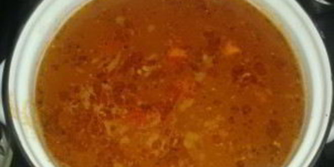 Рецепт суп из баранины с помидорами