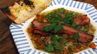 Рецепт Суп из чечевицы с сельдереем