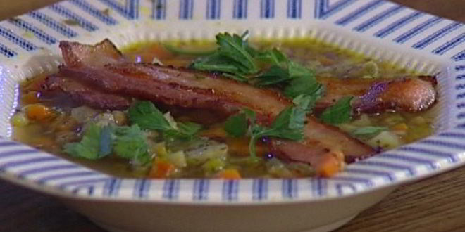 Рецепт суп из чечевицы с сельдереем