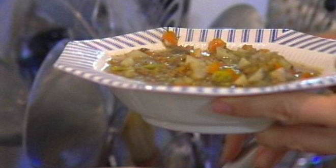 Рецепт суп из чечевицы с сельдереем