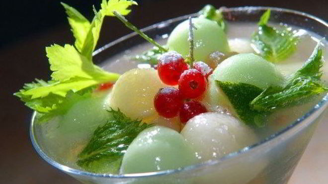 Рецепт Суп из дыни с мускатом