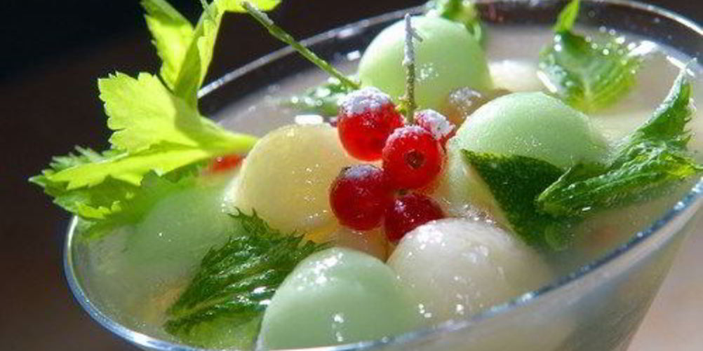 Как приготовить суп из дыни с мускатом