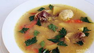 Рецепт Суп из гусятины