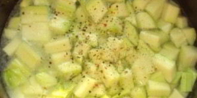 Рецепт суп из кабачков для похудения