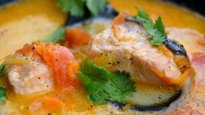 Рецепт Суп из кеты