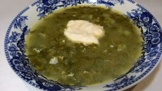 Рецепт Суп из консервированного щавеля